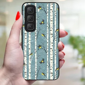 MY ART Kryt s vianočným dizajnom Infinix Hot 50 BIRCH (072)