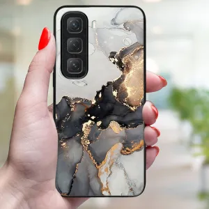 MY ART Ochranný kryt pre Infinix Hot 50 GREY MARBLE (140)