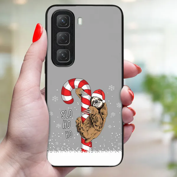 MY ART Kryt s vianočným dizajnom Infinix Hot 50 CANDY (076)