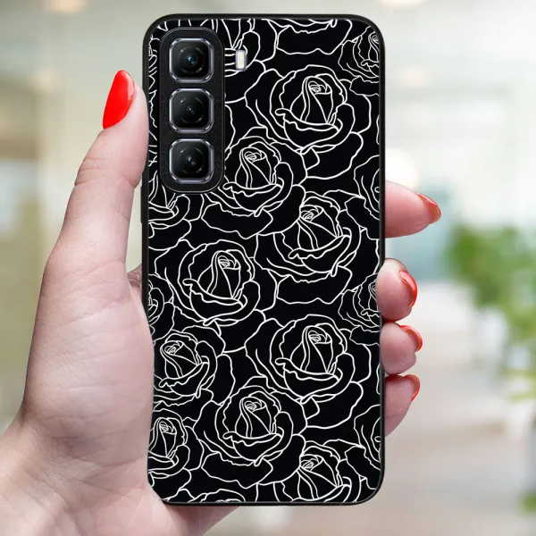 MY ART Ochranný kryt pre Infinix Hot 50 5G ROSES (172)