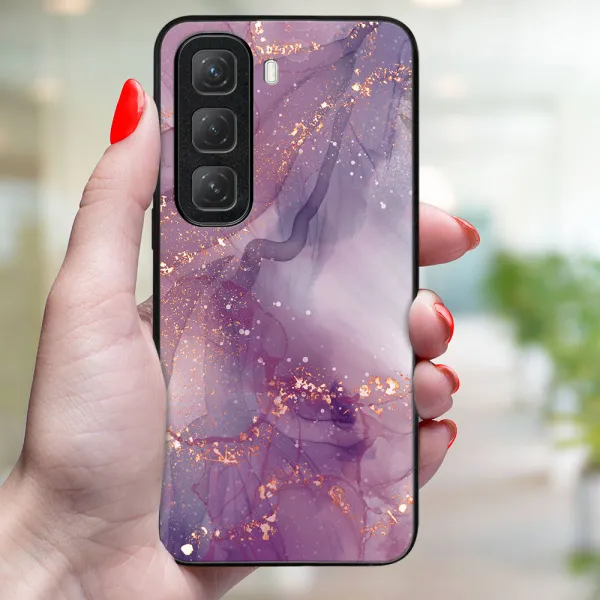 MY ART Ochranný kryt pre Infinix Hot 50 PURPLE (148)