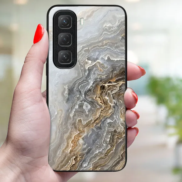 MY ART Ochranný kryt pre Infinix Hot 50 BEIGE (151)