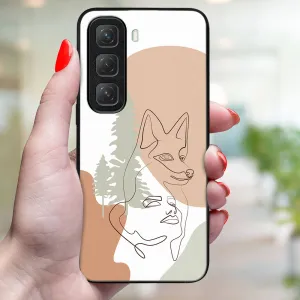 MY ART Ochranný kryt pre Infinix Hot 50 FOX (191)