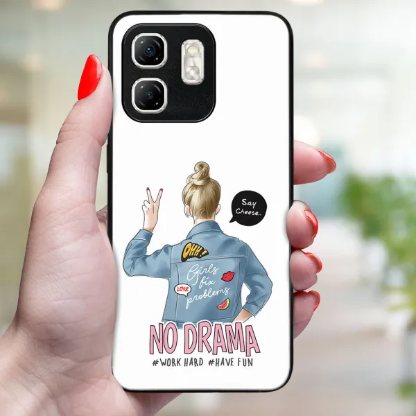 MY ART Ochranný kryt pre Infinix Hot 50i NO DRAMA (138)