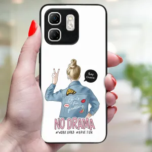 MY ART Ochranný kryt pre Infinix Hot 50i NO DRAMA (138)