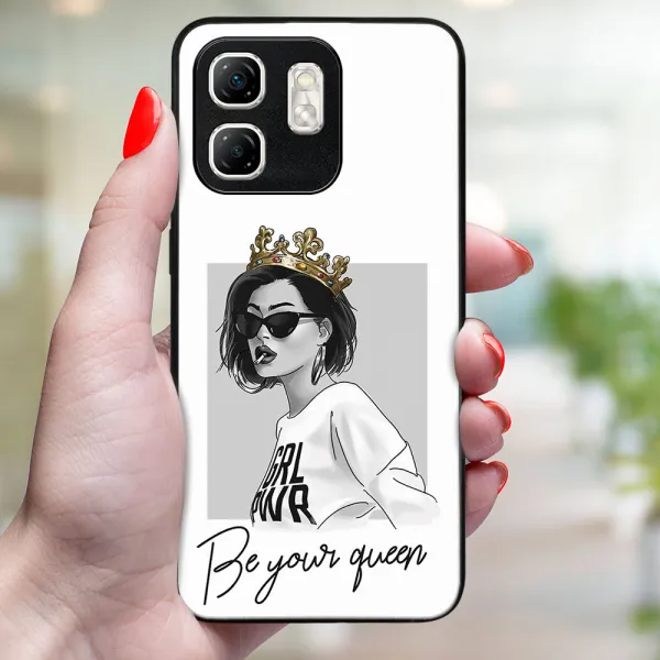 MY ART Ochranný kryt pre Infinix Hot 50i QUEEN (139)
