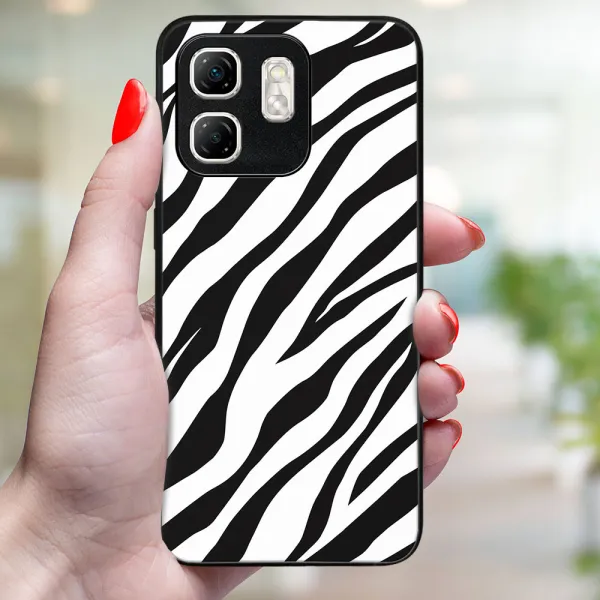 MY ART Ochranný kryt pre Infinix Hot 50i ZEBRA (237)