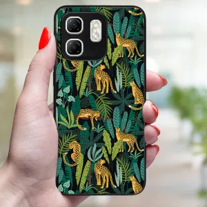 MY ART Ochranný kryt pre Infinix Hot 50i LEOPARD (239)