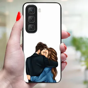 MY ART Ochranný kryt pre Infinix Hot 50 COUPLE (117)