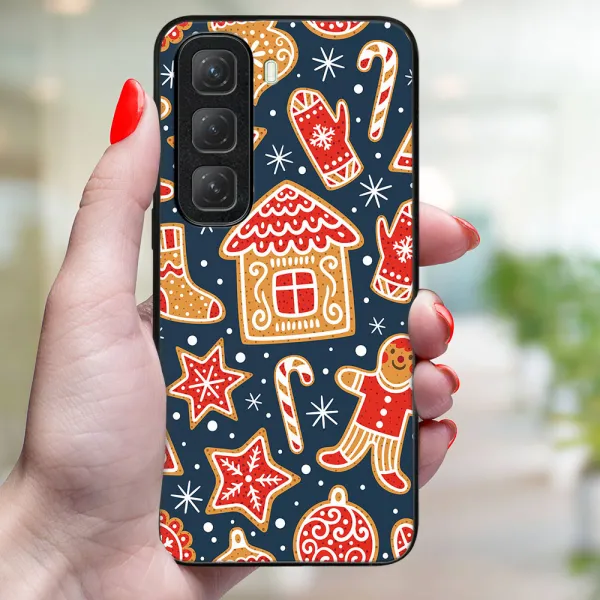 MY ART Kryt s vianočným dizajnom Infinix Hot 50 CHRISTMAS (069)