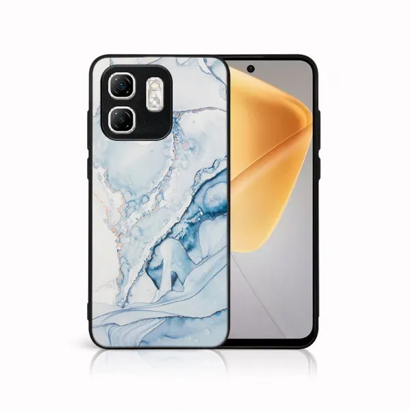MY ART Ochranný kryt pre Infinix Hot 50i LIGHT BLUE (149)