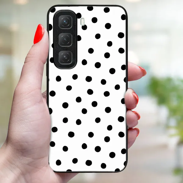 MY ART Ochranný kryt pre Infinix Hot 50 DOTS (168)