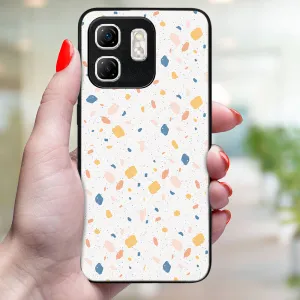 MY ART Ochranný kryt pre Infinix Hot 50i ORANGE TERRAZZO (165)