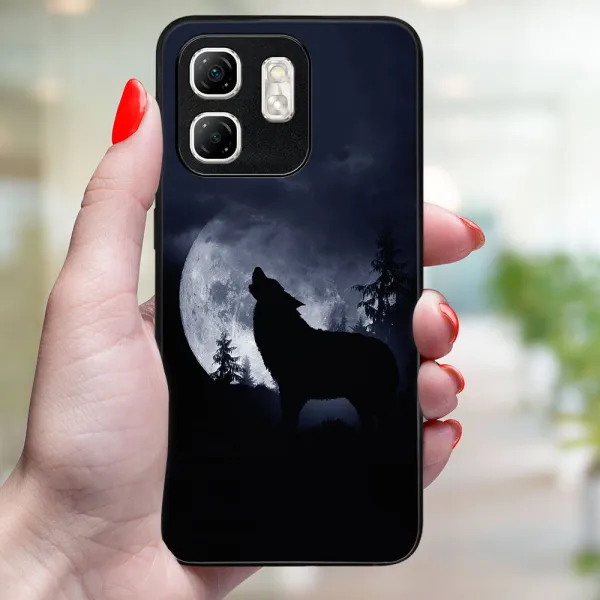 MY ART Ochranný kryt pre Infinix Hot 50i WOLF (247)