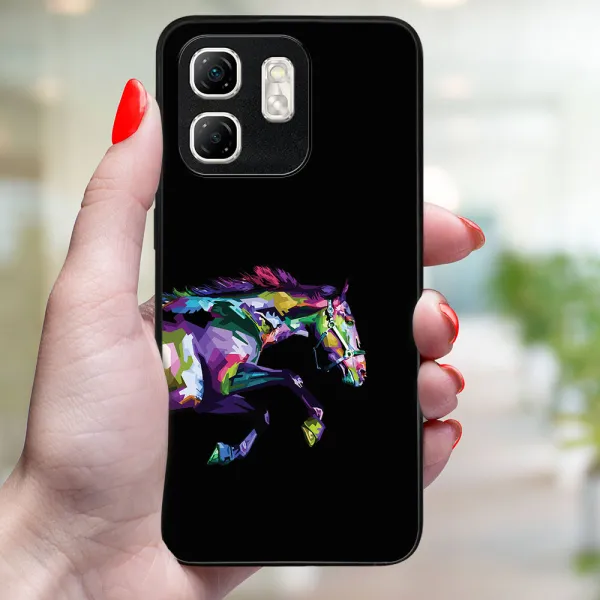 MY ART Ochranný kryt pre Infinix Hot 50i HORSE (249)