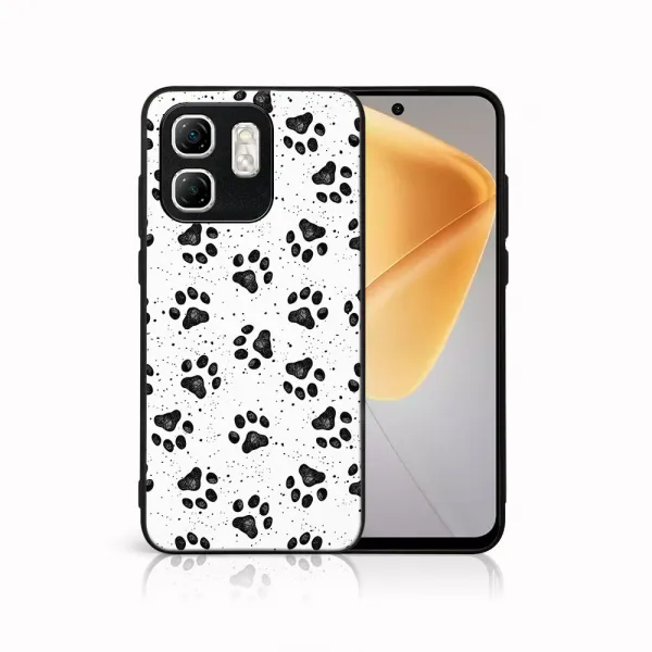 MY ART Ochranný kryt pre Infinix Hot 50i PAWS (185)