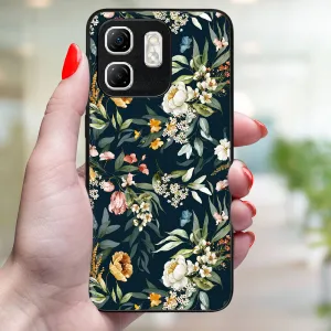 MY ART Ochranný kryt pre Infinix Hot 50i FLORAL (158)