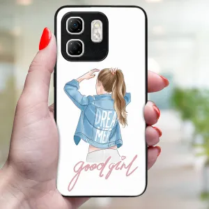 MY ART Ochranný kryt pre Infinix Hot 50i GOOD GIRL (130)