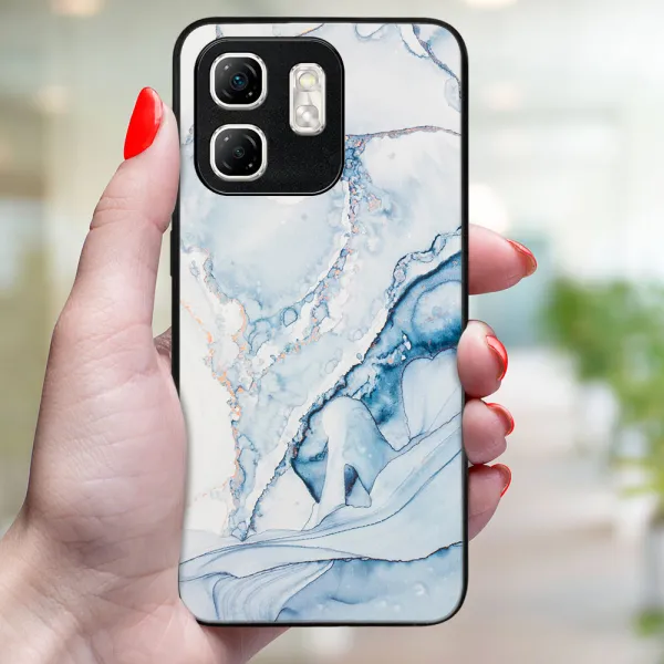 MY ART Ochranný kryt pre Infinix Hot 50i LIGHT BLUE (149)