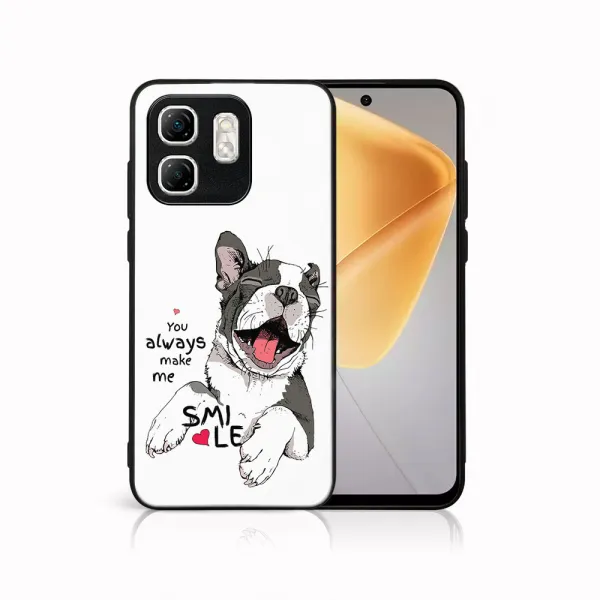 MY ART Ochranný kryt pre Infinix Hot 50i SMILE (189)