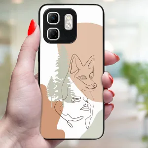 MY ART Ochranný kryt pre Infinix Hot 50i FOX (191)