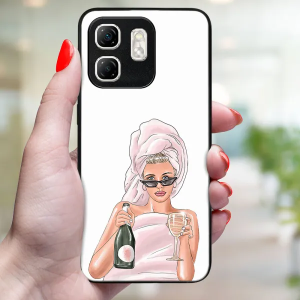 MY ART Ochranný kryt pre Infinix Hot 50i CHAMPAGNE (134)