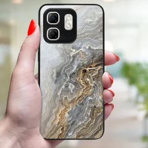 MY ART Ochranný kryt pre Infinix Hot 50i BEIGE (151)
