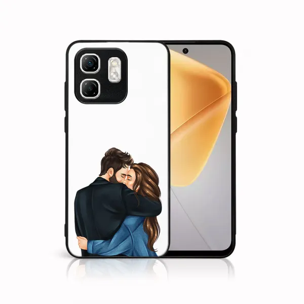 MY ART Ochranný kryt pre Infinix Hot 50i COUPLE (117)
