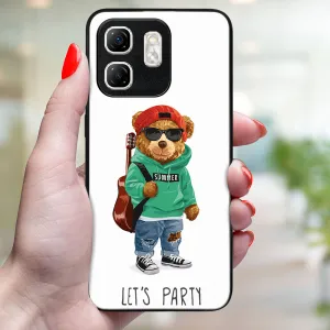 MY ART Ochranný kryt pre Infinix Hot 50i BEAR (177)
