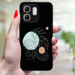 MY ART Ochranný kryt pre Infinix Hot 50i MONSTERA (194)