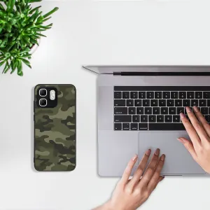 MY ART Ochranný kryt pre Infinix Hot 50i GREEN CAMO (235)