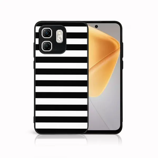 MY ART Ochranný kryt pre Infinix Hot 50i LINES (169)