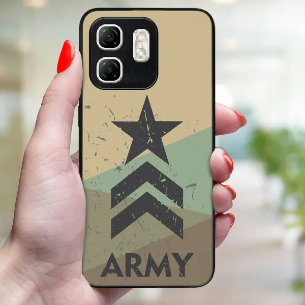 MY ART Ochranný kryt pre Infinix Hot 50i ARMY (236)