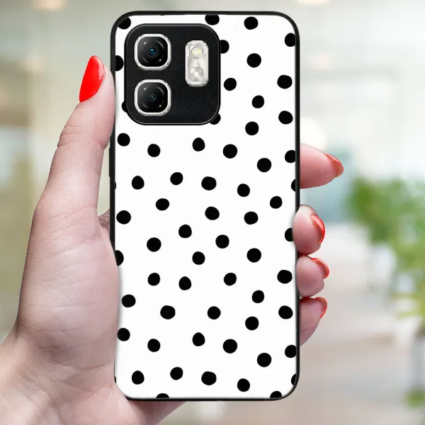 MY ART Ochranný kryt pre Infinix Hot 50i DOTS (168)