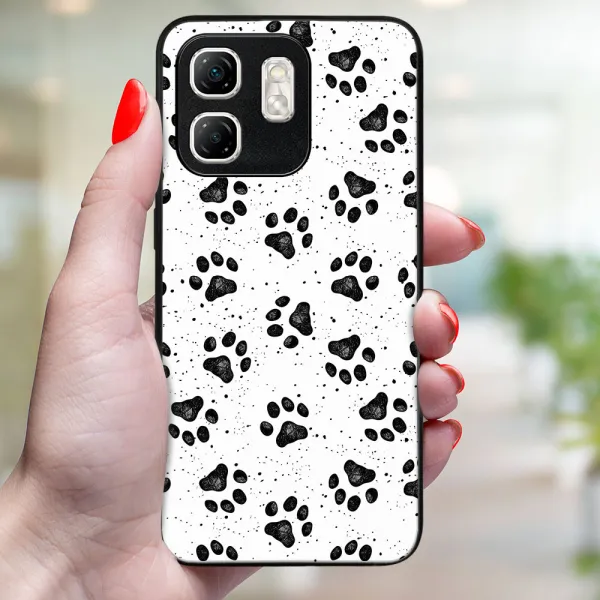 MY ART Ochranný kryt pre Infinix Hot 50i PAWS (185)
