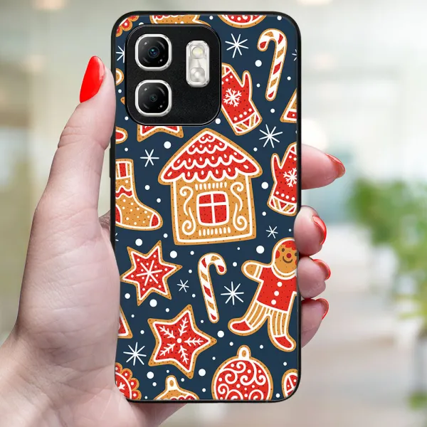 MY ART Kryt s vianočným dizajnom Infinix Hot 50i CHRISTMAS (069)