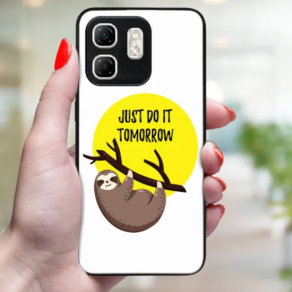 MY ART Ochranný kryt pre Infinix Hot 50i SLOTH (188)