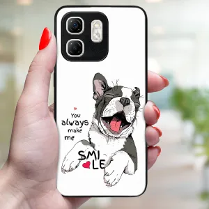 MY ART Ochranný kryt pre Infinix Hot 50i SMILE (189)
