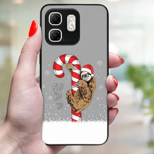 MY ART Kryt s vianočným dizajnom Infinix Hot 50i CANDY (076)
