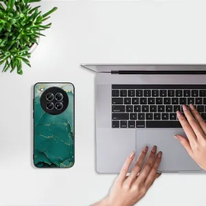 MY ART Ochranný kryt pre Infinix Zero 40 5G GREEN MARBLE (145)
