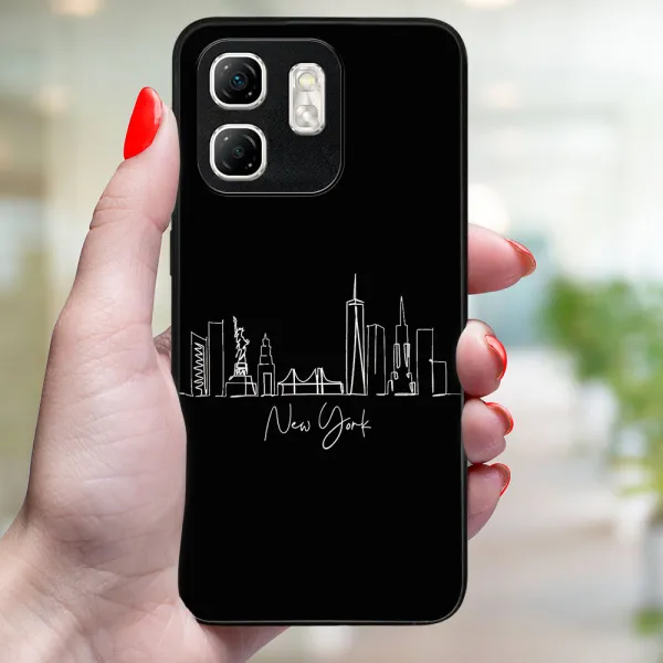 MY ART Ochranný kryt pre Infinix Hot 50i NEW YORK (207)