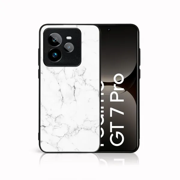MY ART Ochranný kryt pre Realme GT 7 Pro 5G WHITE MARBLE (144)