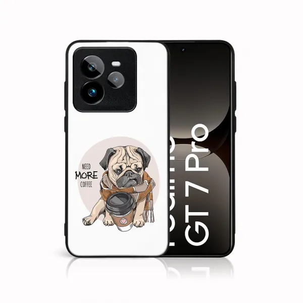 MY ART Ochranný kryt pre Realme GT 7 Pro 5G MORE COFFEE (184)