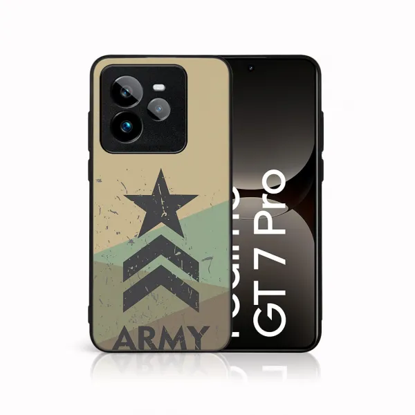 MY ART Ochranný kryt pre Realme GT 7 Pro 5G ARMY (236)