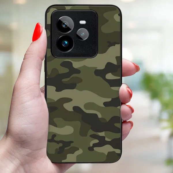 MY ART Ochranný kryt pre Realme GT 7 Pro 5G GREEN CAMO (235)