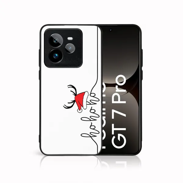 MY ART Kryt s vianočným dizajnom Realme GT 7 Pro 5G HOHOHO (073)