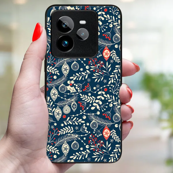 MY ART Kryt s vianočným dizajnom Realme GT 7 Pro 5G MISTLETOE (070)