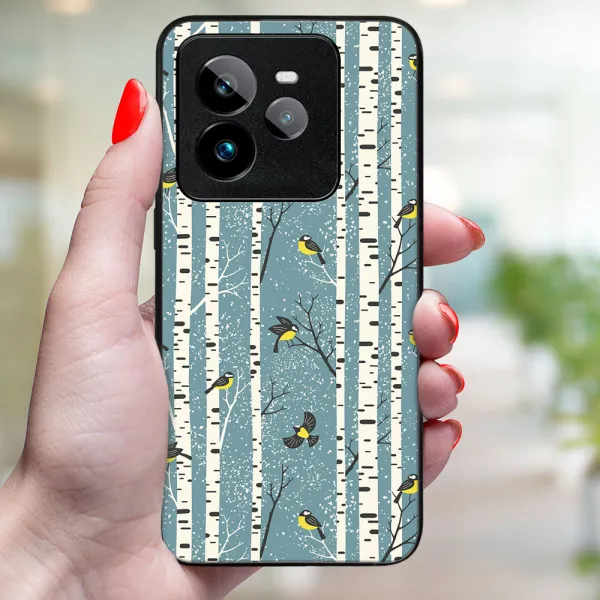 MY ART Kryt s vianočným dizajnom Realme GT 7 Pro 5G BIRCH (072)