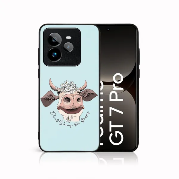 MY ART Ochranný kryt pre Realme GT 7 Pro 5G HAPPY COW (181)