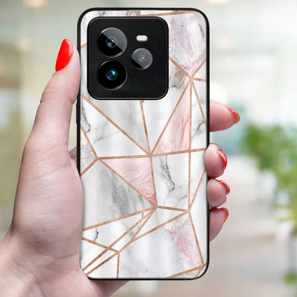 MY ART Ochranný kryt pre Realme GT 7 Pro 5G PINK MARBLE (143)